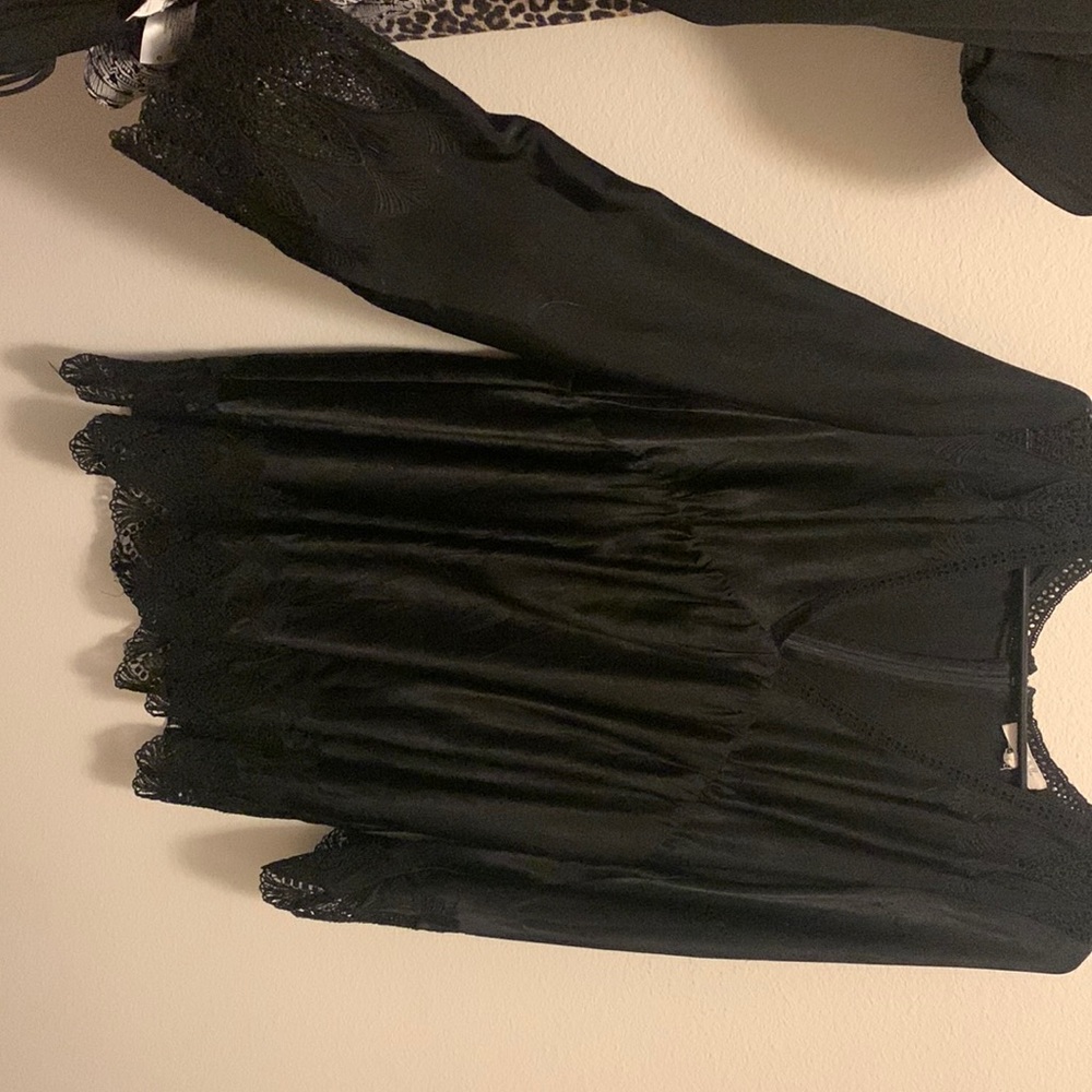 black casual dress